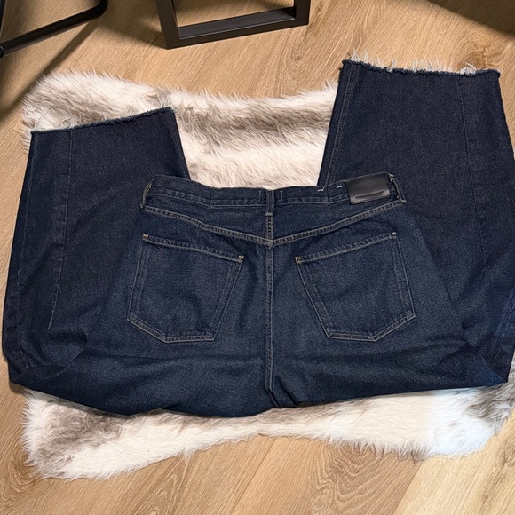 Citizens Of Humanity Dark Blue Barrel leg Jeans - Picture 2 of 5